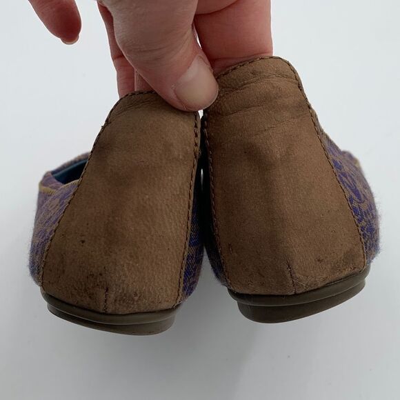 Casi Casi Camper floral Patterned Purple Ballet Flats size 38 - Picture 6 of 7